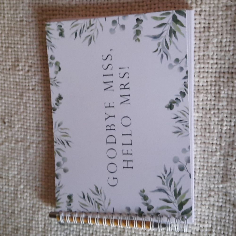 Journal with matching pen